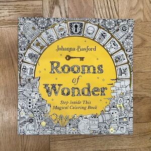 Rooms of Wonder Coloring Book NEW